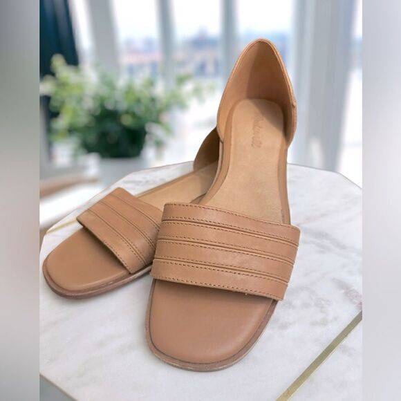 MADEWELL The Nelda d'Orsay Flat Sandals Size 10 - Picture 13 of 14